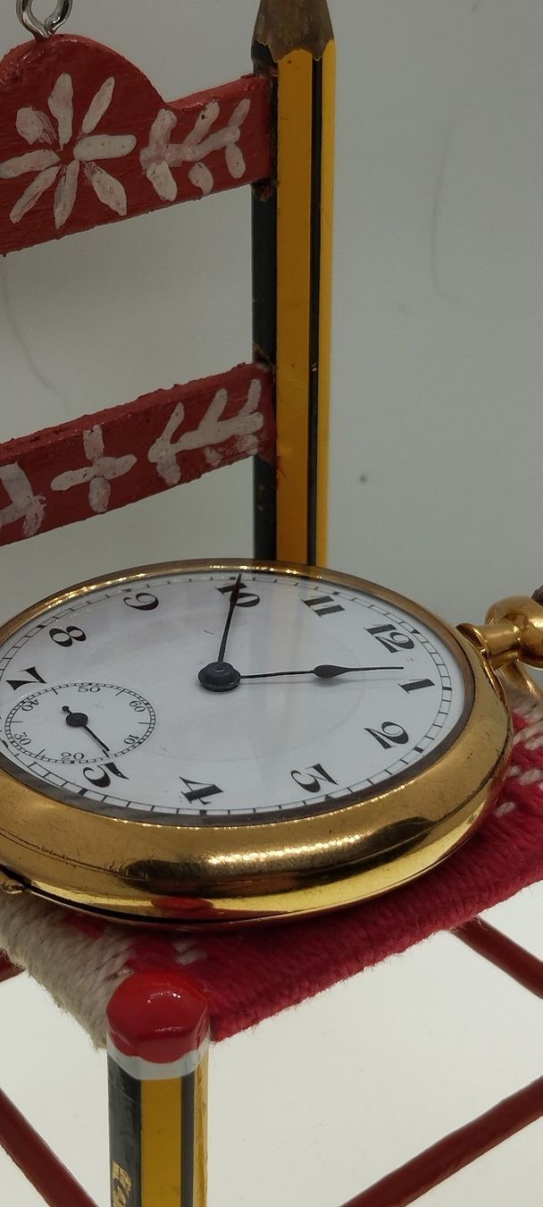 Orologi: montre de poche dorée – Usato da La Chaux-de-Fonds venduto da jac_9llg 5
