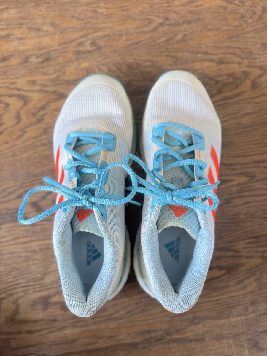 Adidas Scarpe da uomo: Adidas Hallenschuhe, Grösse 40, gebraucht – Usato da Schwyz venduto da Manuvolley80 1