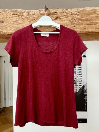 T-shirt American Vintage bordeaux, M