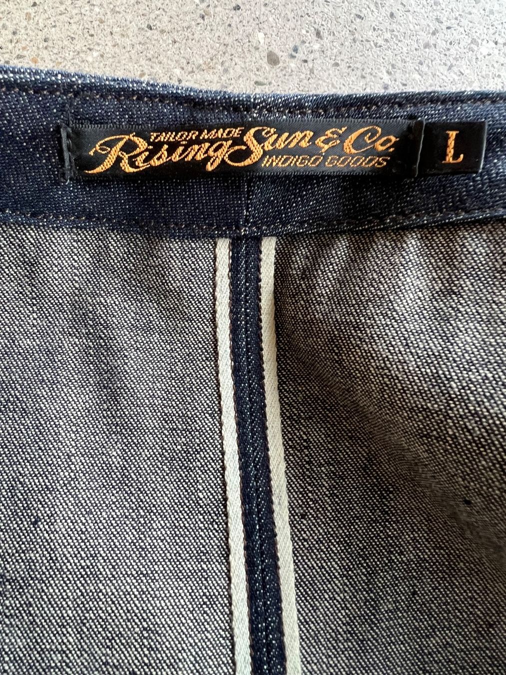 Gilets & Westen: Rising Sun Co Vest Jeans, Canvas – Neu (gemäss Beschreibung) aus Beinwil am See von isole 5
