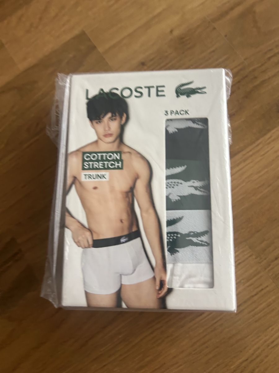 Lacoste Biancheria intima: Lacoste boxershorts - neu, Gr. S – Nuovo e nell'imballaggio originale da Zürich venduto da mar_bf5v