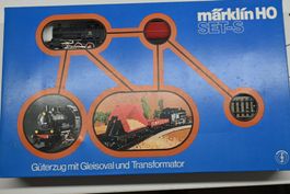 1 Märklin Nostalgie Packung S 2930 Güterzug/Gleisoval/Trafo