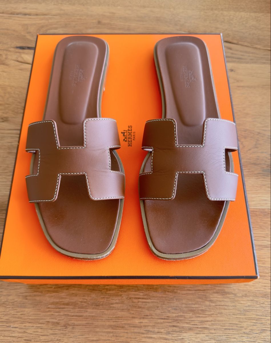 Hermès Scarpe da donna: Original Hermès Sandalen Oran – Usato da Buchs ZH venduto da Molly38