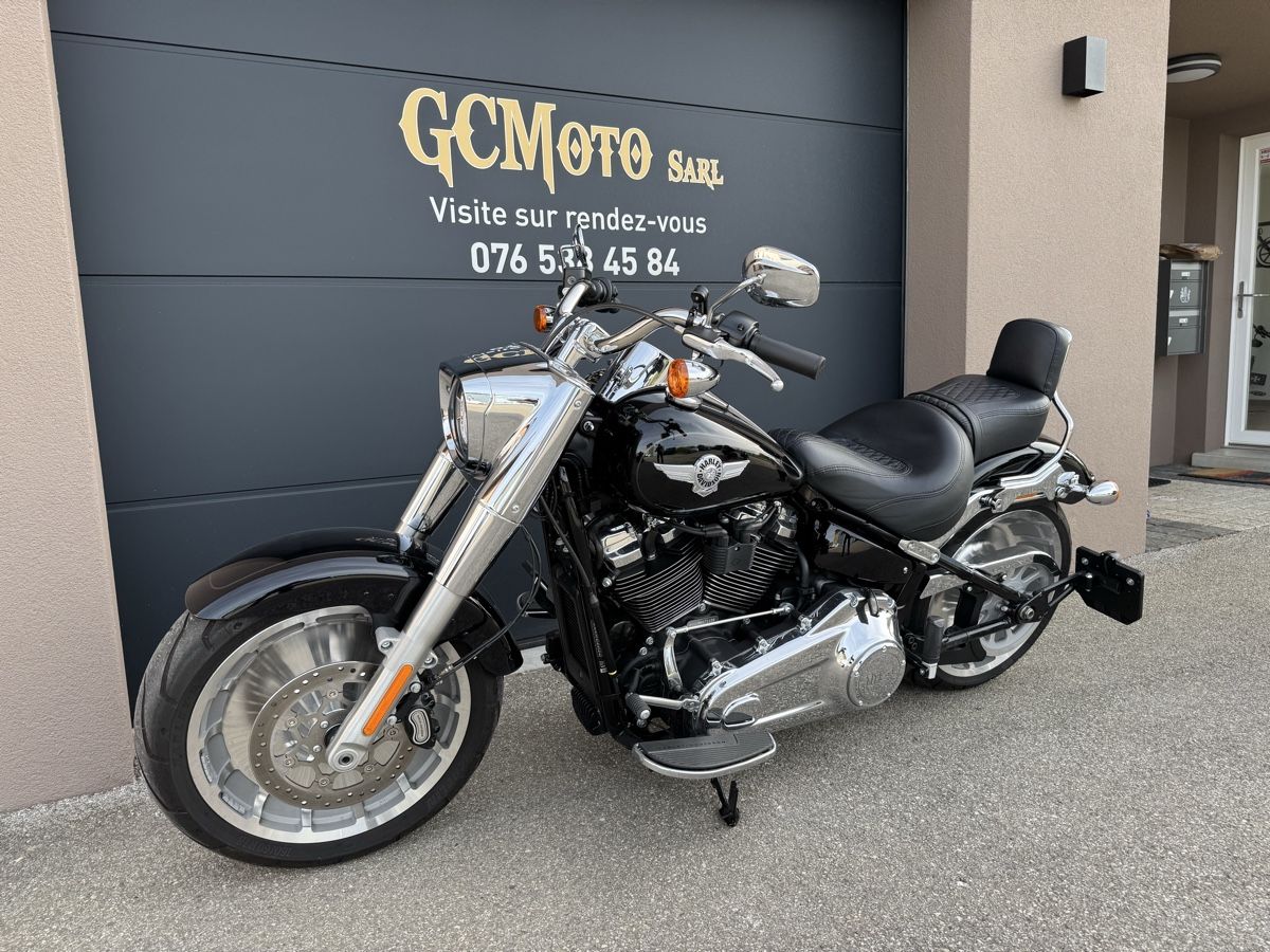Harley-Davidson Chopper: Harley Davidson Fat Boy 114 Softail LEASING POSSIBLE – Usato da Echallens venduto da HD90 5