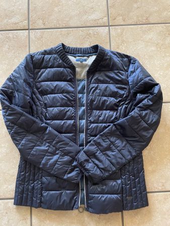 Übergangssteppjacke Damen Grösse L dunkelblau guter Zustand