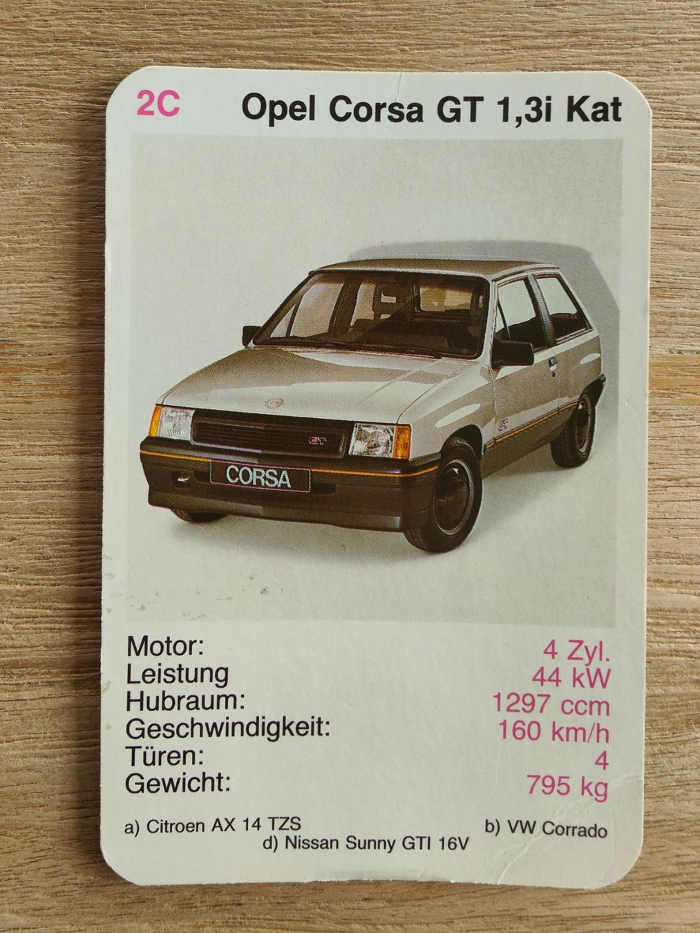 Giochi: Quartett Autos – Usato da Zuzwil SG venduto da Atalanta75 1