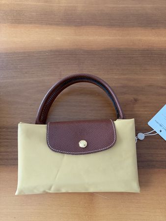 Longchamp Le Pliage Shopper, gelb, Top Zustand Sommer