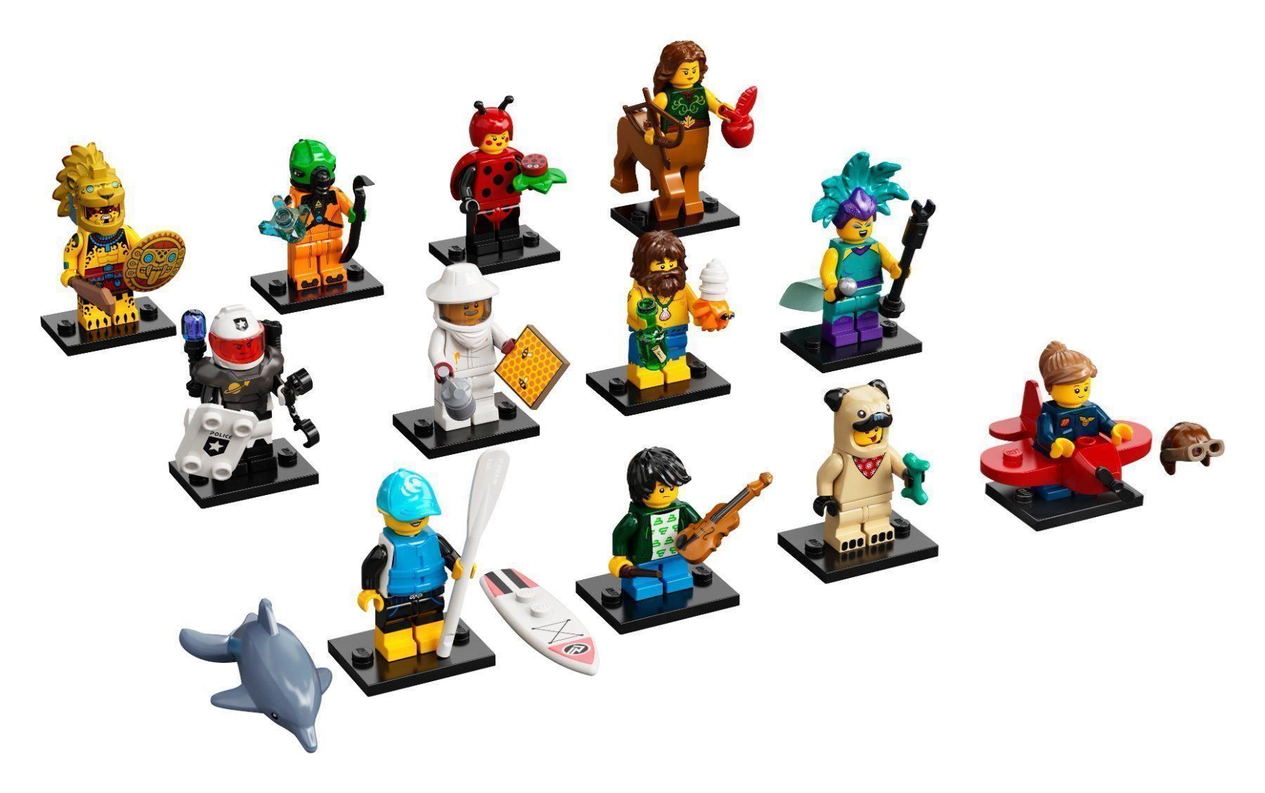 Lego Figuren: Komplettsatz Minifiguren Serie 21 71029 – Neu (gemäss Beschreibung) aus Matzendorf von SwissMagicKarten 1