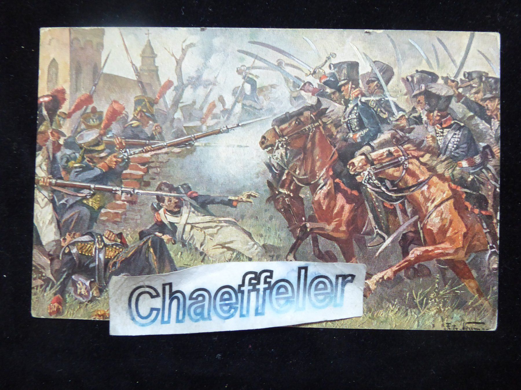 Cartoline postali: Deutsche  Militär - Postkarte – Usato da Zürich venduto da Chaeffeler
