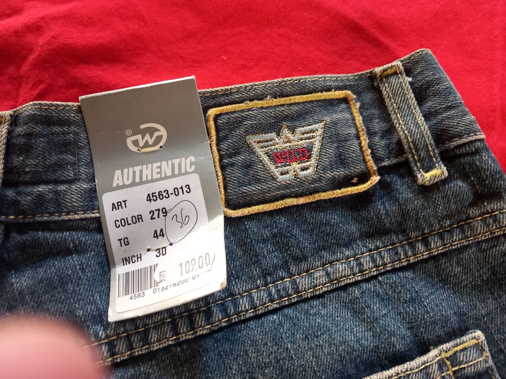 Jeans: Wild Herrenjeans Gr.42/81 Fabrikneu – Neu und originalverpackt aus Hochwald von motowear-secondhand 4