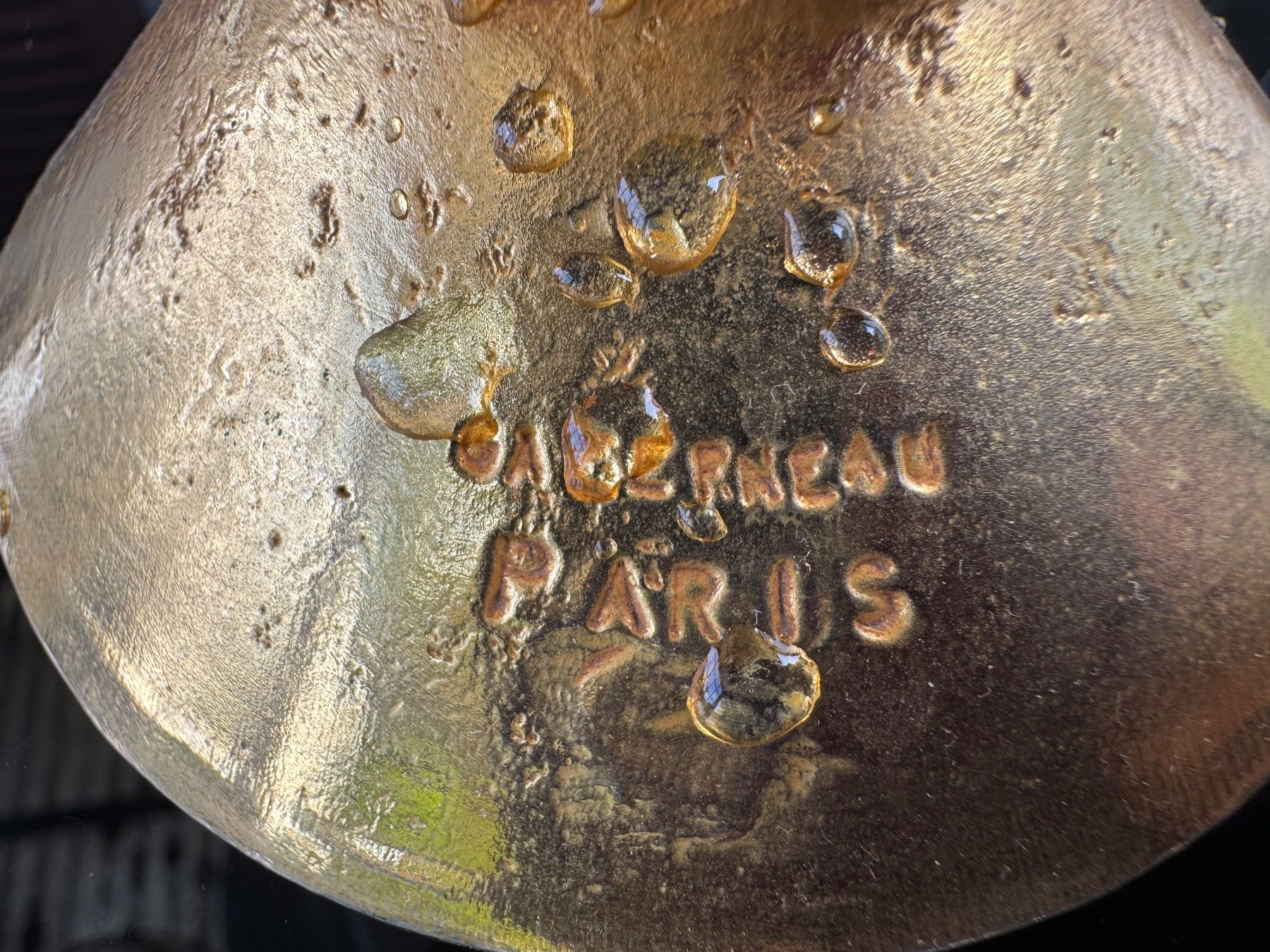 Tutte le decorazioni: Schale, Etagère, handbemalt, Bronze Paris – Usato da Burgdorf venduto da Tanthony 4