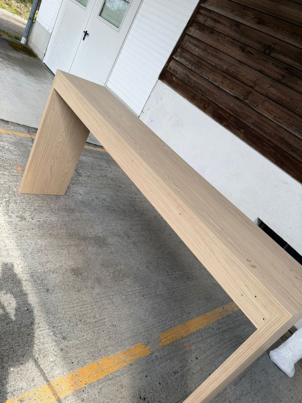 Tavoli: Design Stehtisch / Konsole in Eiche Optik | 200 cm | Modern – Usato da Villmergen venduto da Raku1886 1