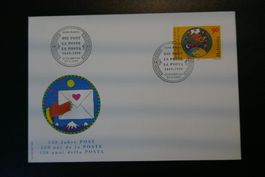 Ersttagsumschlag 150 Jahre Post 1999