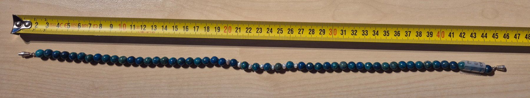 Catenine: Halskette mit Chrysopras, handgemacht – Usato da Thun venduto da tinu2031 4
