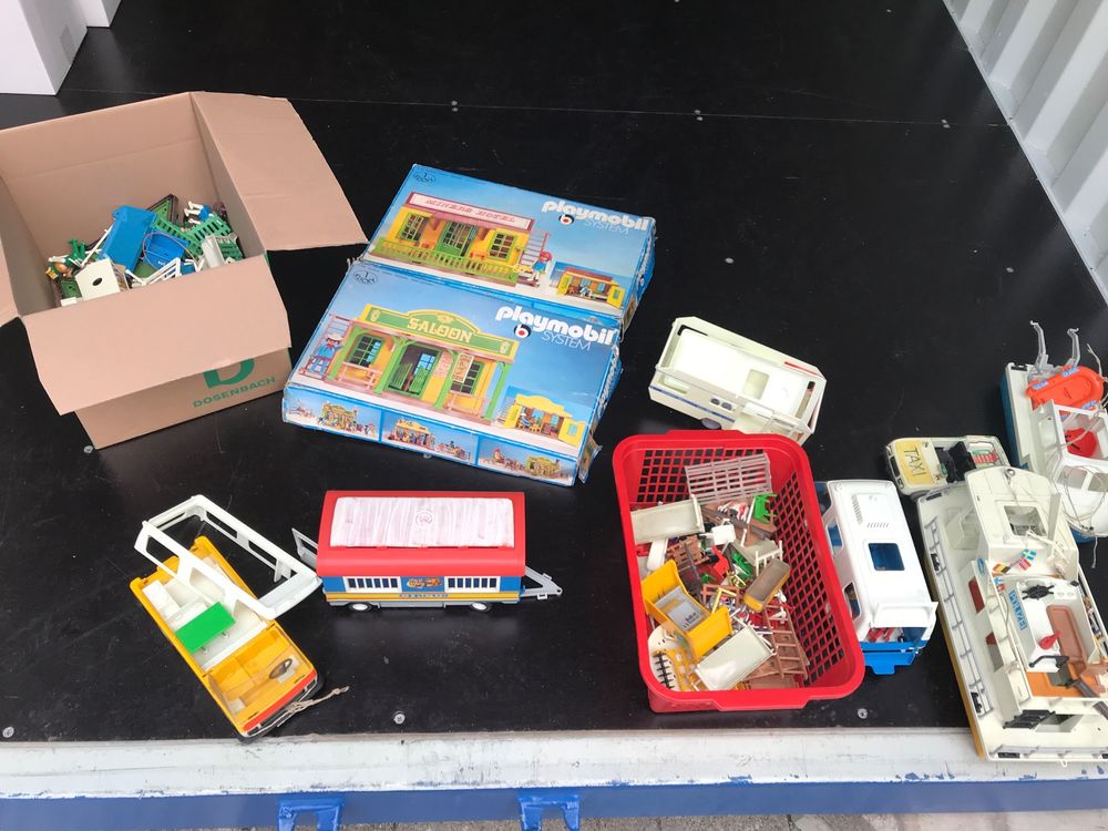 Playmobil Zirkus Schiff Boot Auto Wohnwagen Western Kaufen auf Ricardo