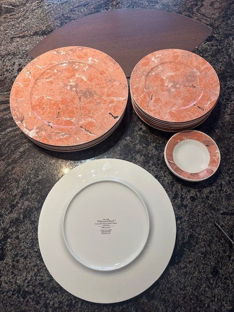 Villeroy & Boch Piatti: Villeroy & Boch Teller Set Siena Marmor – Nuovo (secondo la descrizione) da Rorschach venduto da Miki-Mini 3