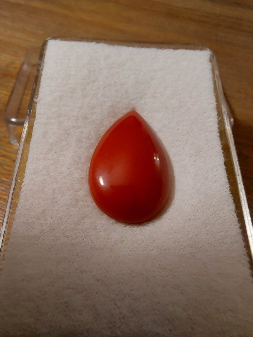 Pietre preziose: Korallen-Tropfen 13.70 Carat – Nuovo (secondo la descrizione) da Klingnau venduto da Tamina5 2