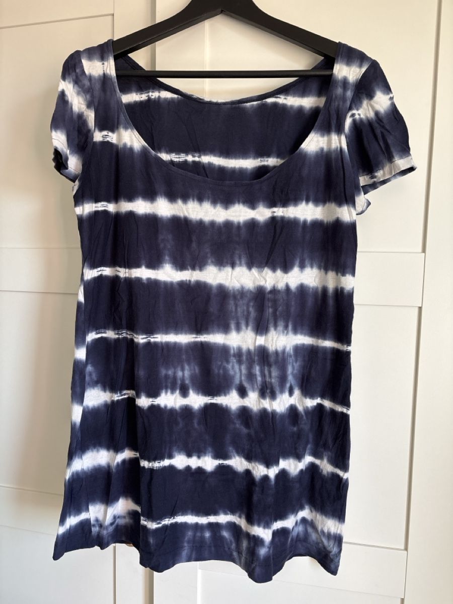 T-shirt: langes tShirt in batik optik gr L – Usato da Benken ZH venduto da m1310