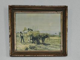 Tableau Silva Porto – "A Salmeja" – Cadre d'art H. GÄRTNER