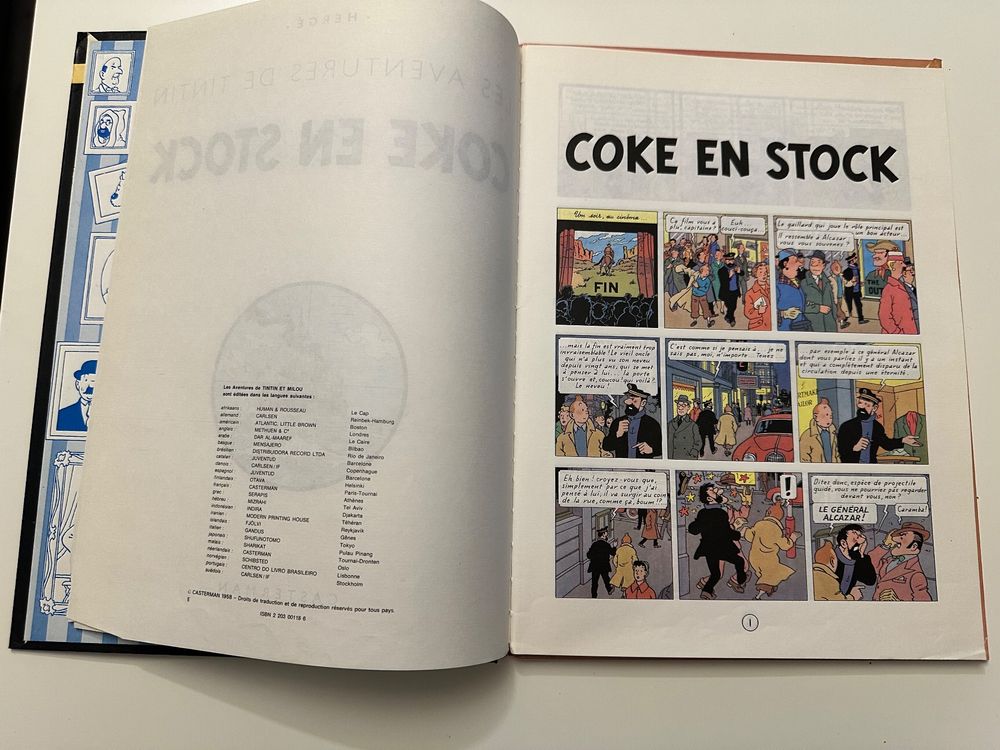 Tintin - Ensemble de 11 figurines - Coke en stock