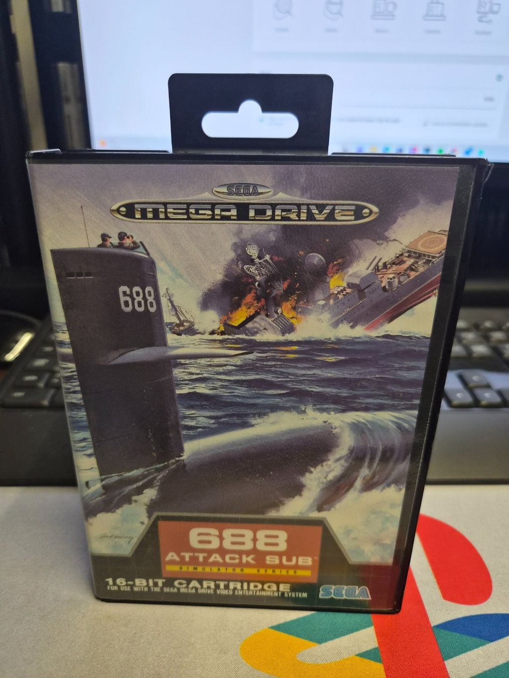Sega Jeux: 688 Attack Sub Sega Mega Drive Spiel gebraucht – D'occasion à Zürich par Joselito0