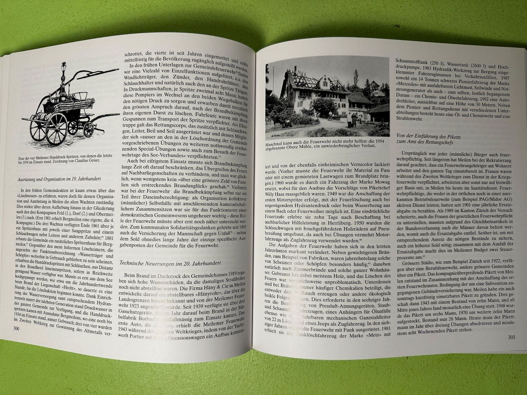 Libri: Peter Ziegler, Peter Kummer: Geschichte der Gemeinde Meilen. – Usato da Zürich venduto da allp 8