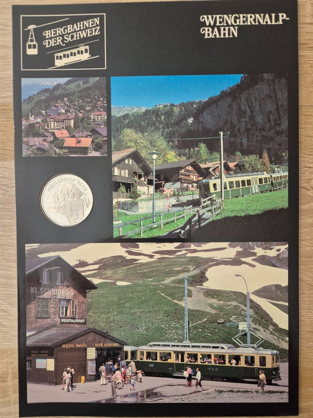 Medaglie: Bergbahnen der Schweiz Wengernalp-Bahn – Usato da Luzern venduto da Vreneli_1
