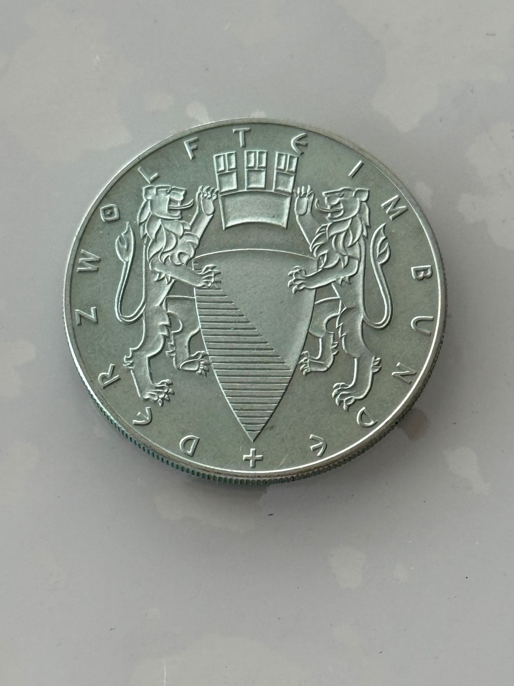 Medaglie: Schweizer Silbermedaille  Schwamendingen 1971 – Usato da Wallisellen venduto da SWISS_SILVER1