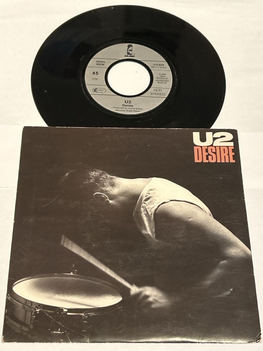 Vinyles: U2. 1988. Desire – D'occasion à Faulensee par Mizuno06