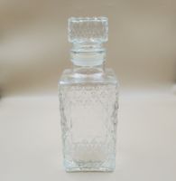 Carafe à whisky en verre
