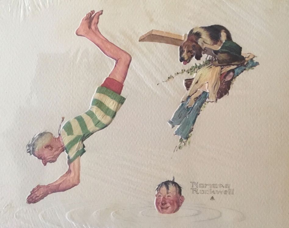 Foto & Immagini: Norman Rockwell Drucke (2er Set) – Usato da Schlieren venduto da Jeajet 2