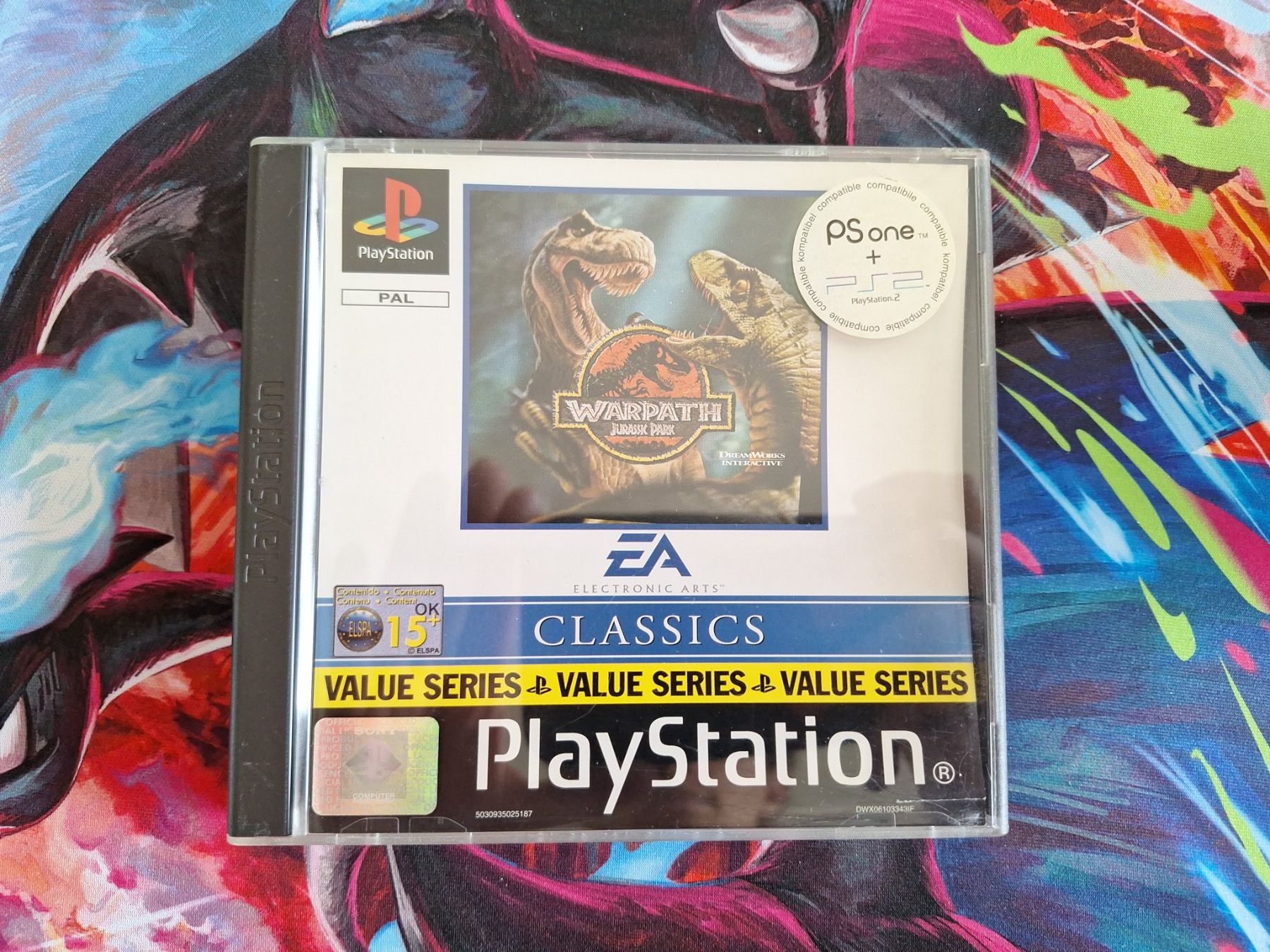 Sony Giochi: Jurassic Park Warpath - PS1 – Usato da Altstätten SG venduto da GGsGameshop