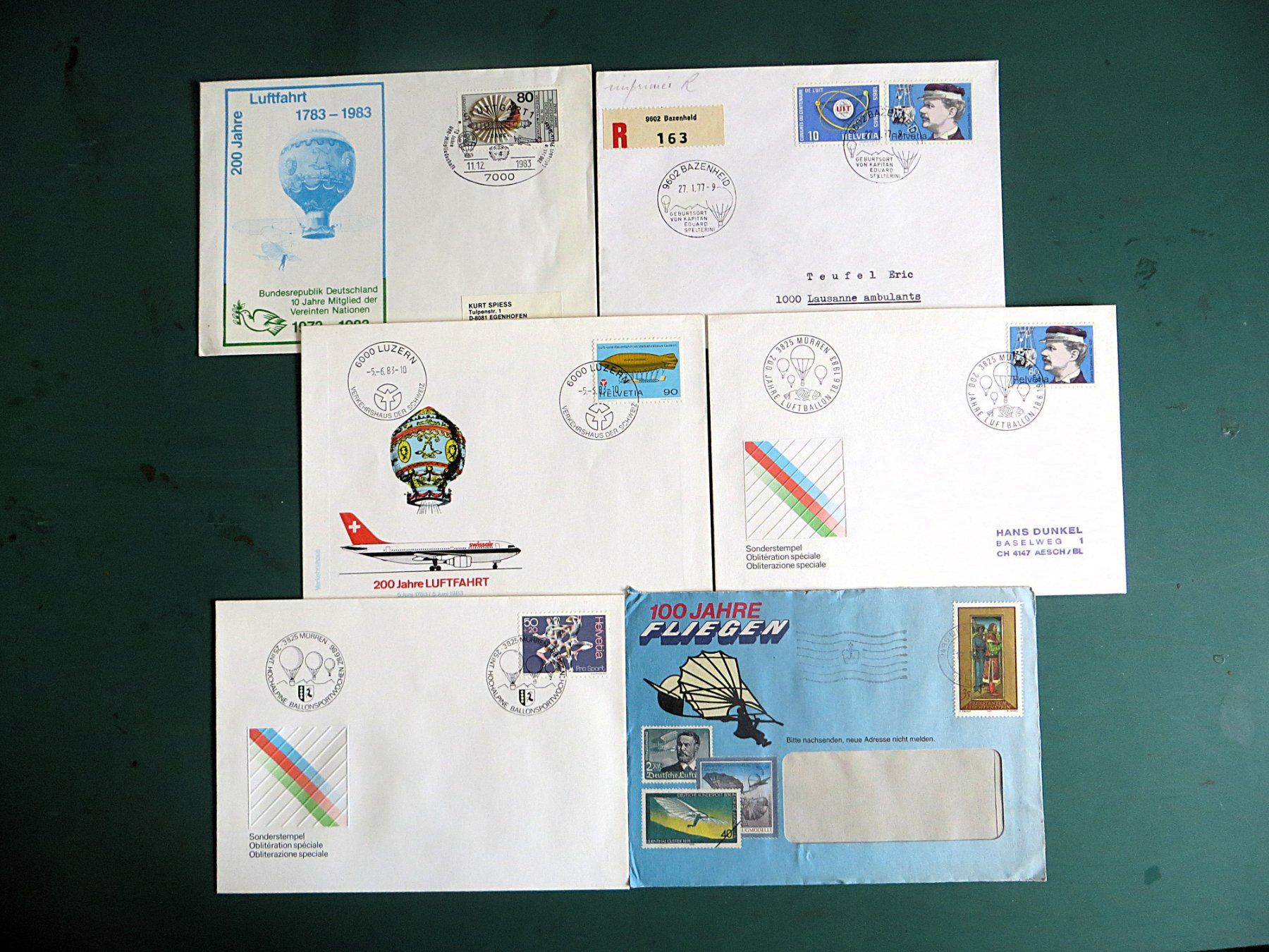 Enveloppes & pochettes d'envoi: Briefmarken FDC – D'occasion à Zwingen par Hemafa 7