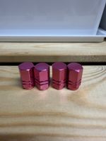 4 Ventilkappen pink 4 Stück neuwertiger Zustand