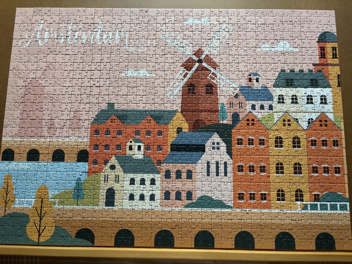 Puzzle: Puzzle Amsterdam 1000 Teile - komplett – Nuovo (secondo la descrizione) da Zweisimmen venduto da Domii 3