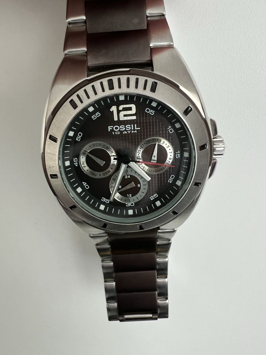 Fossil Orologi: FOSSIL Chronograph Edelstahl Herrenuhr – Usato da Obfelden venduto da Moscheli 3