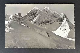AK Jungfraujoch Metereologische Station Sphinx mit Jungfrau