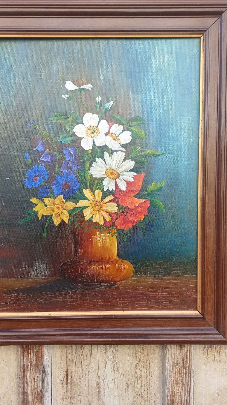 Posters & Illustrations: Schönes Blumenbild Handgemalt  – D'occasion à Flawil par Naphtali 1