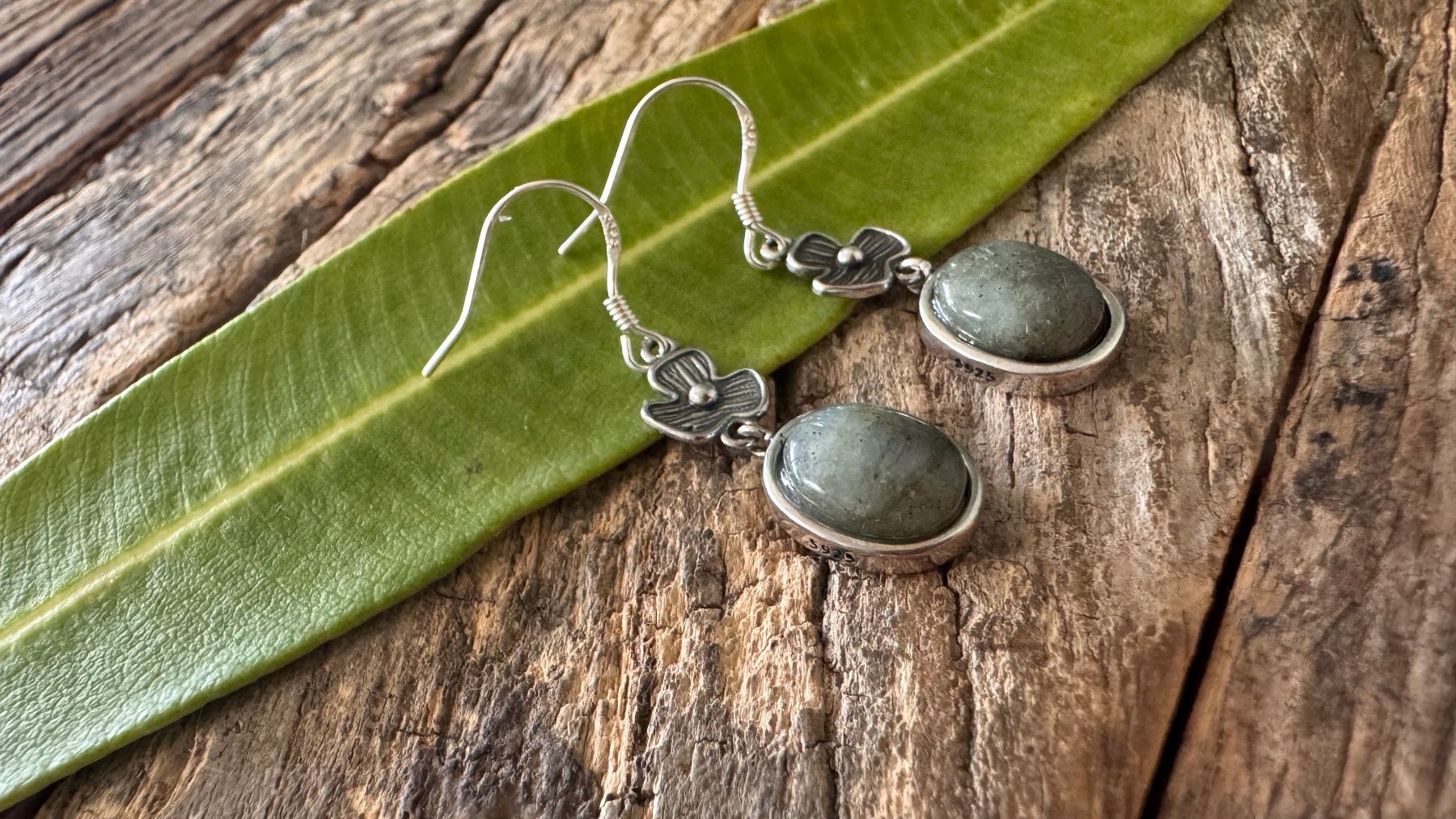 Orecchini pendenti & Orecchini a lobo: Wunderschön: Silber 925 Ohrhänger Labradorit – Nuovo e nell'imballaggio originale da Rombach venduto da Ivreajewels 3