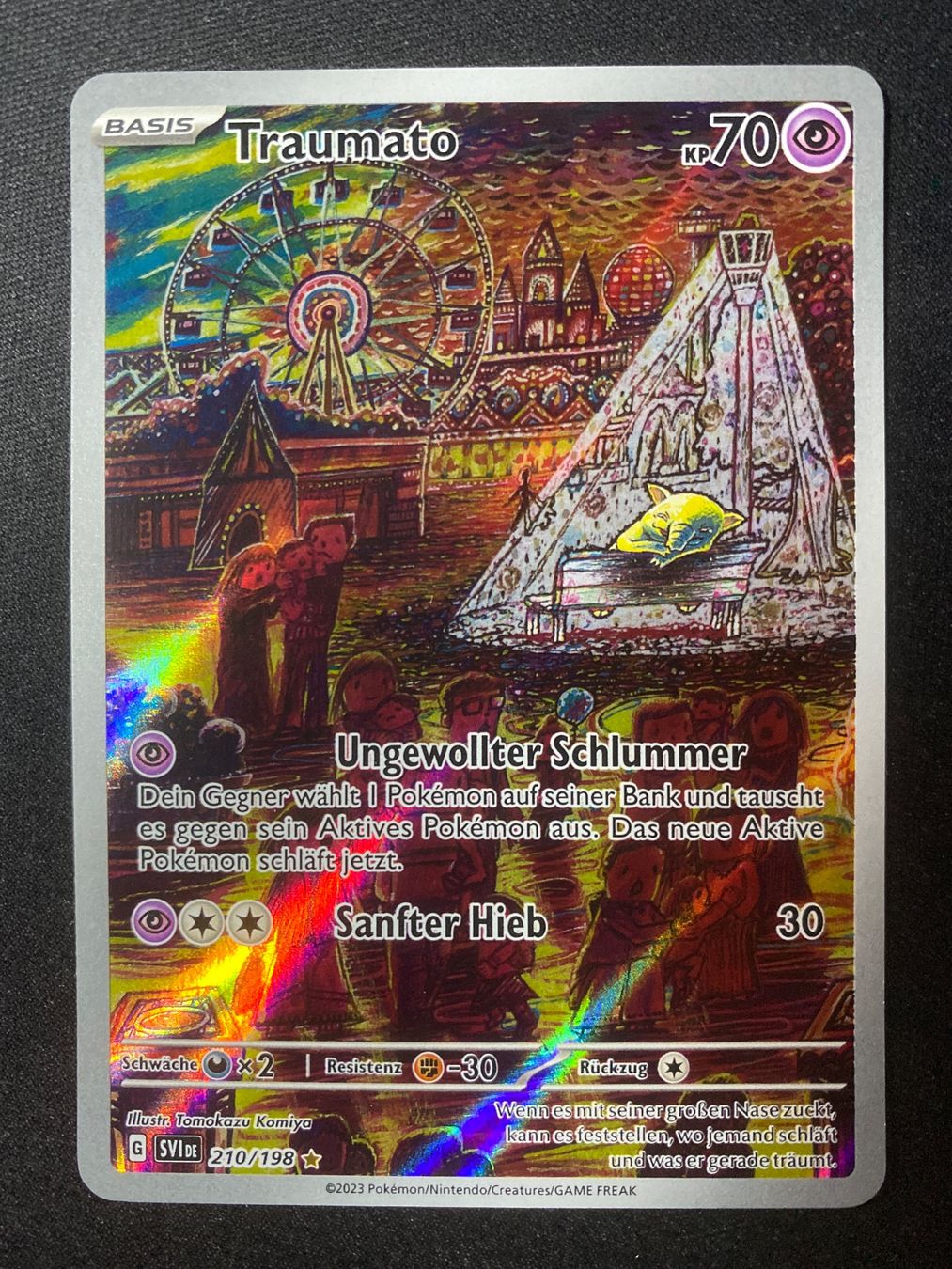 Pokémon Carte collezionabili: Traumato 210 - Drowzee - Scarlet & Violet - DE – Nuovo (secondo la descrizione) da Hausen AG venduto da Shrade