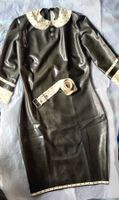 WestwardBound "Supercilious" Latex Kleid trans. black UK12/M
