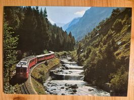 Brig-Visp-Zermatt-Bahn - Brunegghorn