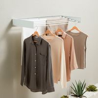 Klappbarer, ausziehbarer, einziehbarer Wand Wäscheständer