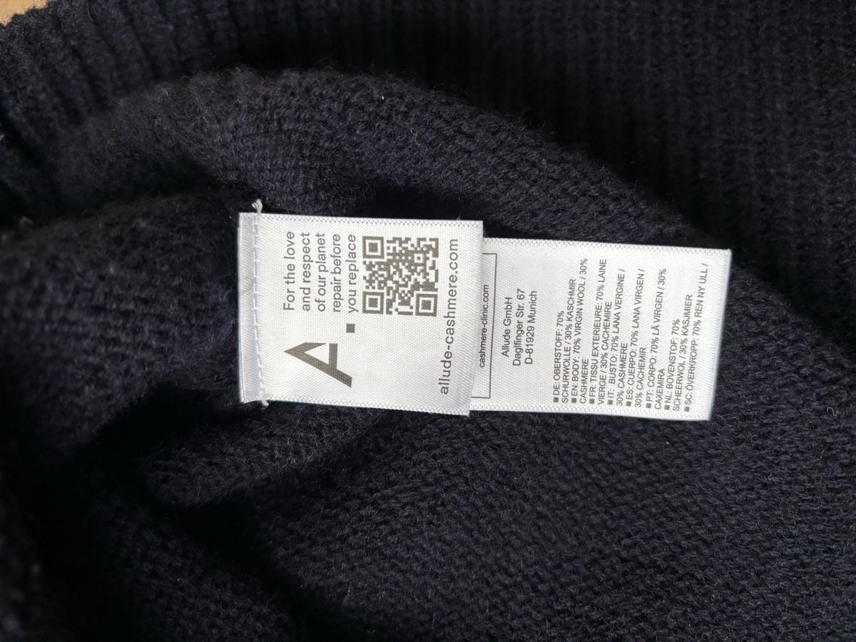 Allude Maglioni & Felpe: Allude Pullover, Wolle & Kaschmir in blau – Nuovo (secondo la descrizione) da Luzern venduto da Magda1914 2
