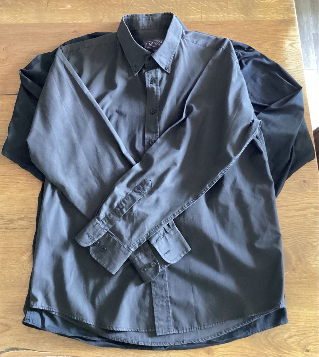 Camicie: 3 Hemden Herren Schwarz – Usato da Buchberg venduto da LA4EEE 4