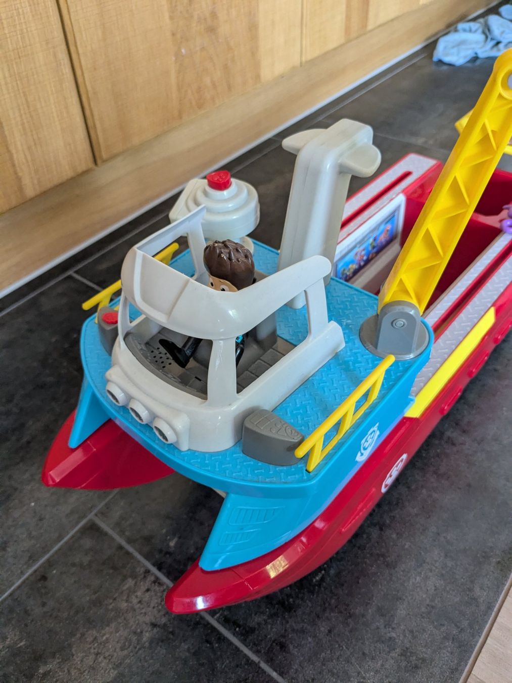 Giocattoli: Paw Patrol "Sea Patroller" Rettungsschiff inkl. Ryder & Tier – Usato da Oetwil am See venduto da madtrash 2