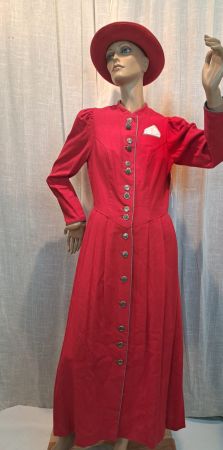 Isola Trachtenkleid / Dirndl in kräftigem Rot