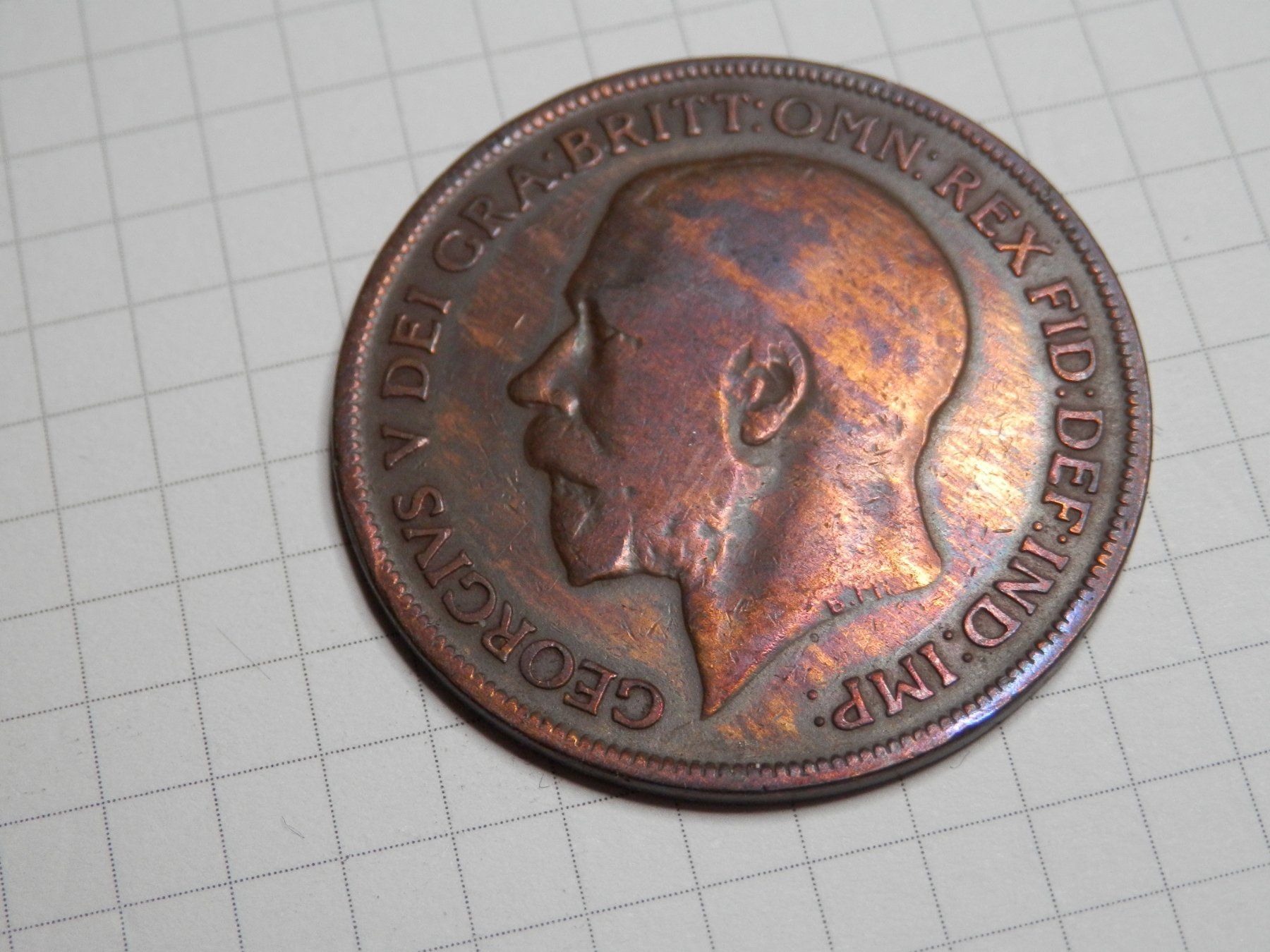 Tutti le monete: Großbritannien 1 Penny, 1921 – Usato da Weiach venduto da weiach81 1