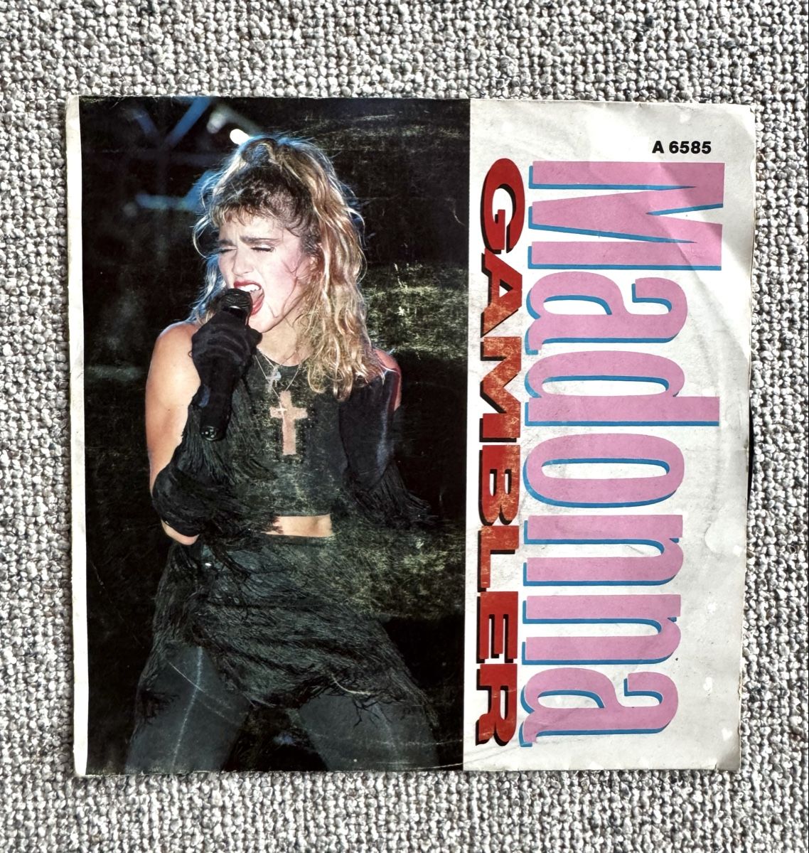 Dischi in vinile: Madonna - Gambler - 7" Single - 80s – Usato da Rorbas venduto da BlackstarRecords