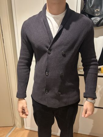 Blue classic sweater